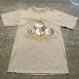Vintage NWT Oakland A's Athletics Y2K Spring Training Shirt Medium 2005 Phoenix